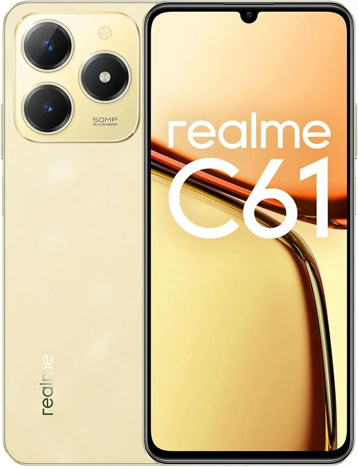 Realme C61 com NFC 256GB 8GB RAM