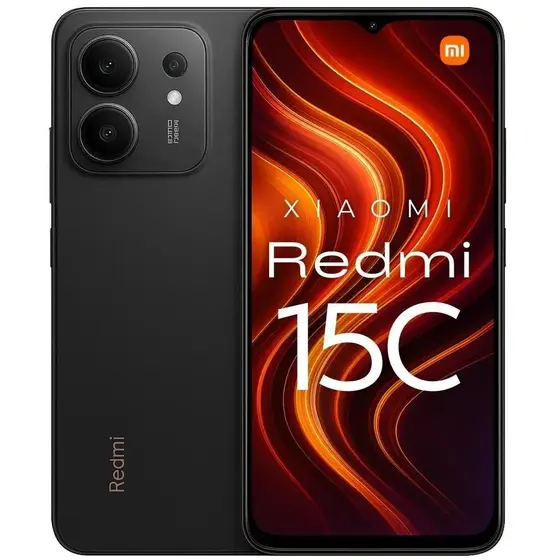 Smartphone Xiaomi Redmi 15C 128GB 8GB ramboost 50MP câmera 120Hz Super bateria de 6000mAh